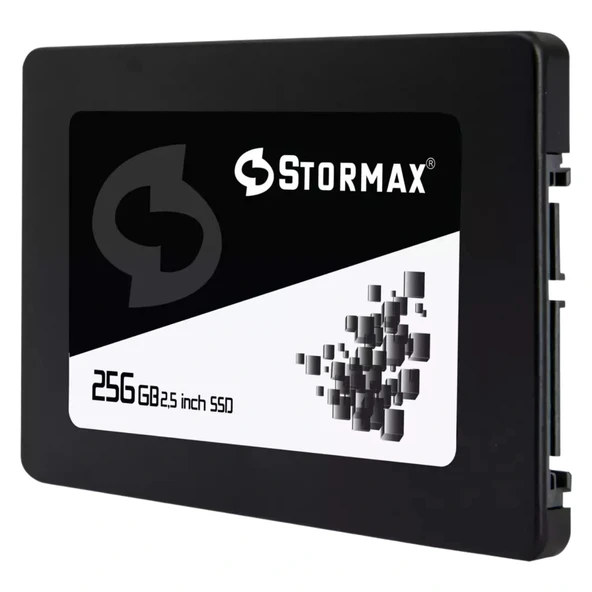 Stormax 256 GB 2 5" Sata3 550-530MB/s SMX-SSD30BLCK/256G SSD Disk - Resim 2