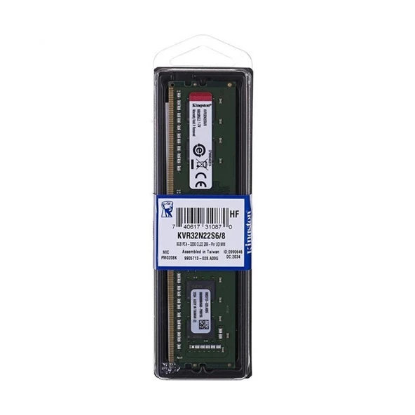 Kingston 8 GB 3200MHz DDR4 KVR32N22S6/8 PC Ram - 3