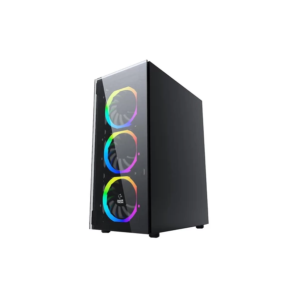 Gametech Ares Rainbow 4X120MM Fan Oyuncu (Gaming) Kasası - 4