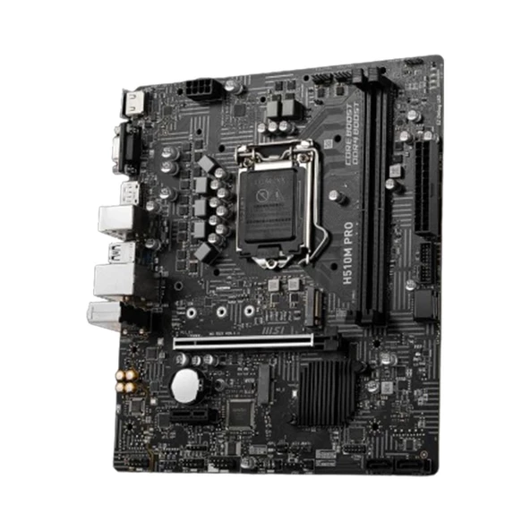 Msı H510M Pro Soket 1200 Ddr4 3200 Pcı-E Gen 4 ,m.2 Usb3.2 1x 1g Lan Matx Anakart - 4