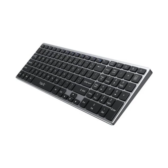 Havit KB263BT Kablosuz Bluetooth Klavye Uzay Grisi - 3