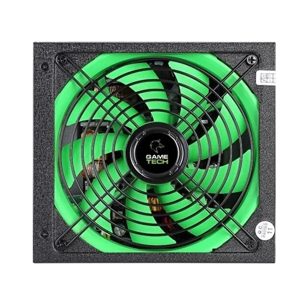 Gametech GTP-600 600W 80 Plus Green Bronze Power Supply - 5