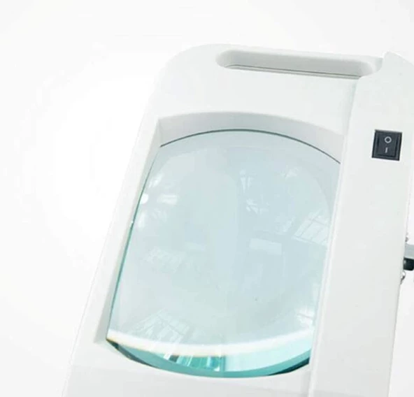 5x 10x Büyüteç  Led Işıklı Süper Parlak Enerji Tasarruflu  Masa Lambası Lt861 - Resim 5