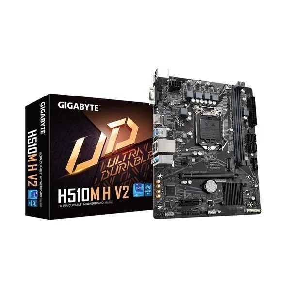 Gigabyte H510M H V2 1200P DDR4 Ses GLan HDMI/VGA Sata3 USB3.2 mATX Anakart ürün görseli