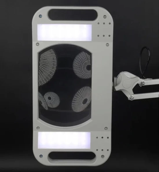 10x Led Akrobat Büyüteç 2x15w 170x113 Mm 10 Diopter Mercek Lt86g - 2