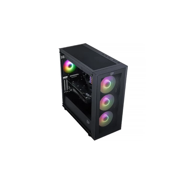 Eternal Power Pro X Mesh Temperli Cam ATX Oyuncu (Gaming) Kasa - 3