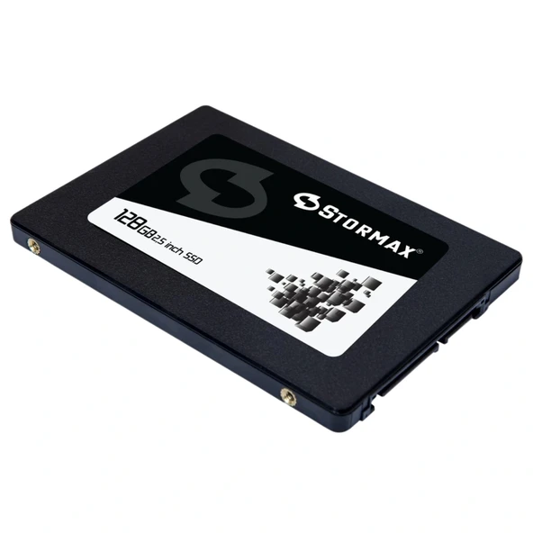 Stormax 128 GB SSD 2 5" Sata3 550-530MB/s Black SERI-SMX-SSD30BLCK/128G SSD Disk - Resim 4