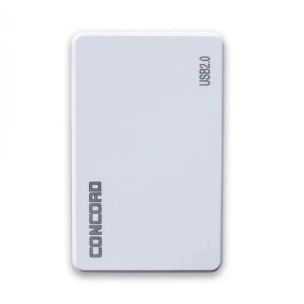 CONCORD C-854 2.5 HDD USB 2.0 CASE (Beyaz) ürün görseli