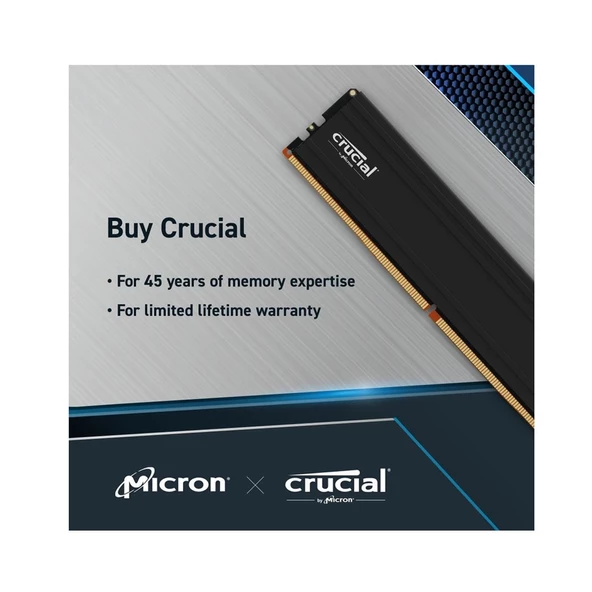 Crucial Pro 32 GB 5600MHz DDR5 CL46 CP32G56C46U5 Pc Ram - 3