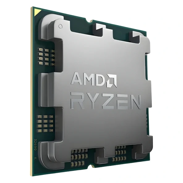 AMD Ryzen 5 7500F (6 Çekirdek) 3.7GHz 5.0GHz 32mb AM5 İşlemci Tray (Fansız) - Resim 3
