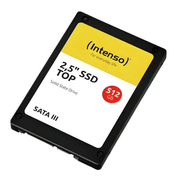 Intenso 3812450 TOP 512GB 520MB/-500MB/s 2.5" Sata 3 SSD - Resim 2