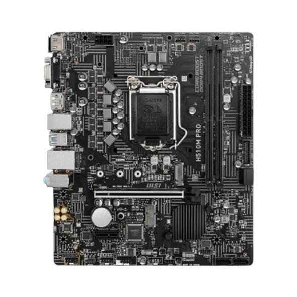 Msı H510M Pro Soket 1200 Ddr4 3200 Pcı-E Gen 4 ,m.2 Usb3.2 1x 1g Lan Matx Anakart - 2