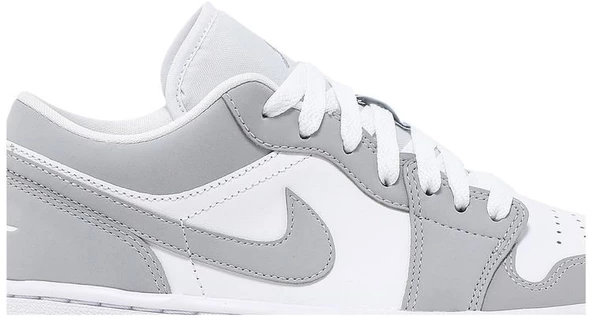 Nike Air Jordan 1 Low Wolf Grey Spor Ayakkabı - Resim 2