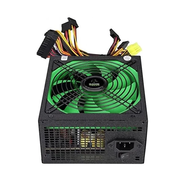 Gametech GTP-600 600W 80 Plus Green Bronze Power Supply - 4