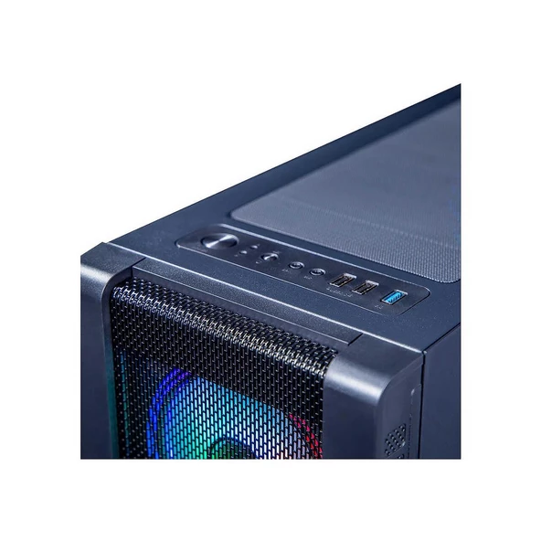 Turbox Master Yi 4x ARgb Kumandalı USB 3.0 400W ATX Mesh Panel Oyuncu (Gaming) Bilgisayar Kasası - 4