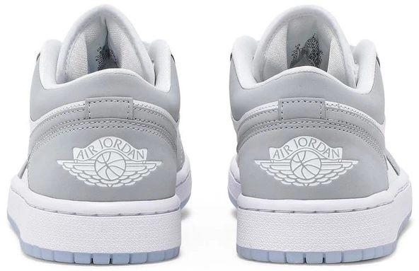 Nike Air Jordan 1 Low Wolf Grey Spor Ayakkabı - Resim 6