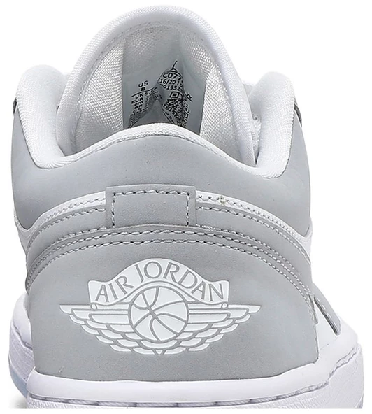 Nike Air Jordan 1 Low Wolf Grey Spor Ayakkabı - Resim 7