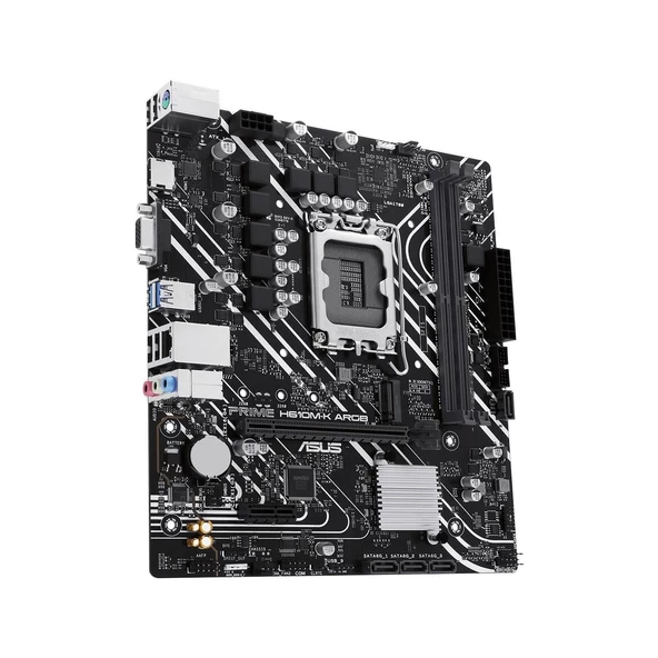 Asus Prime H610M-K ARGB Intel LGA1700 DDR5 Micro ATX Anakart - 3