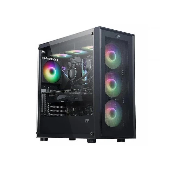 Eternal Power Pro X Mesh Temperli Cam ATX Oyuncu (Gaming) Kasa ürün görseli 1
