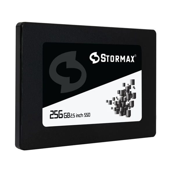 Stormax 256 GB 2 5" Sata3 550-530MB/s SMX-SSD30BLCK/256G SSD Disk - 2
