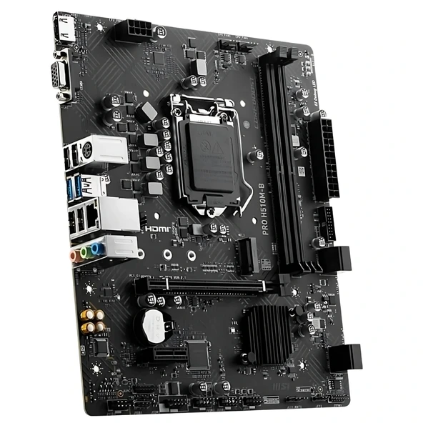 MSI PRO H510M-B Soket 1200 DDR4 2933MHZ(Yanlızca 10.Nesil Detsekli) Anakart - Resim 4