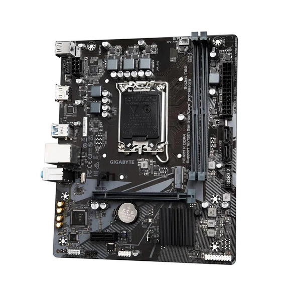 Gigabyte H610M-K Rev.1.0 2xddr4 M.2 HDMI 12-13.nesil LGA1700 Soket, Anakart - 5