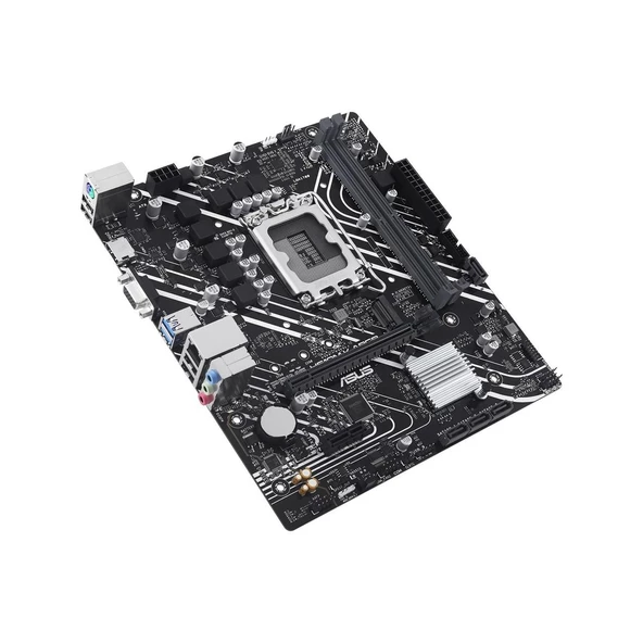 Asus Prime H610M-K ARGB Intel LGA1700 DDR5 Micro ATX Anakart - 5