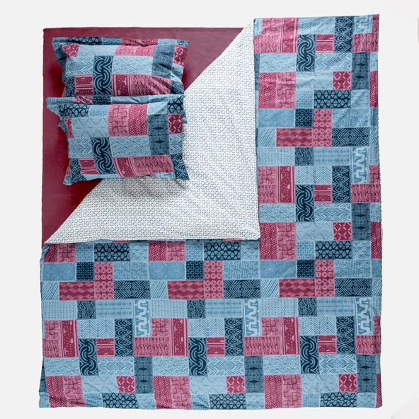 Soley | Cover | %100 Pamuk Çift Kişilik Nevresim Takımı - 4