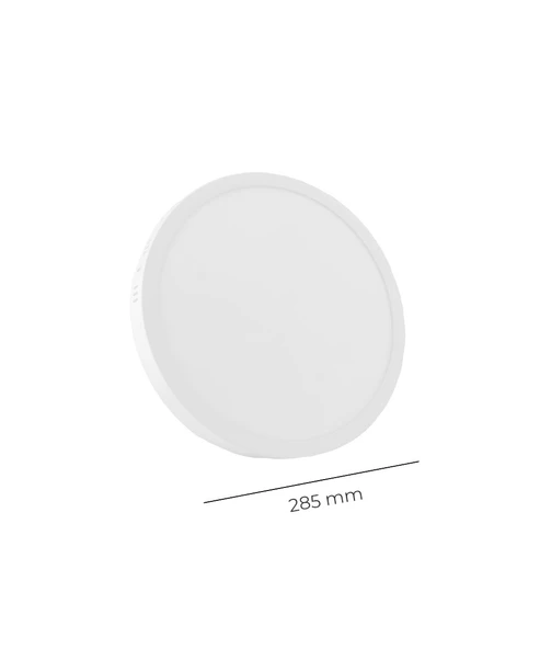 24W Sıva Üstü Yuvarlak Led Panel Sarı Işık 3200K - 2