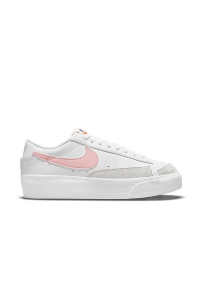 Nike W Blazer Low Platform DJ0292-103 Beyaz & Pembe Kadın Günlük Spor Ayakkabı