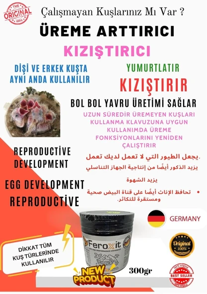 FEROXİT GÜVERCİNLER ' DE YUMURTA VE SPERM ARTTIRICI - 2
