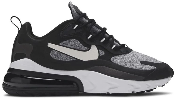 Nike Air Max 270 React Black Vast Grey Spor Ayakkabı