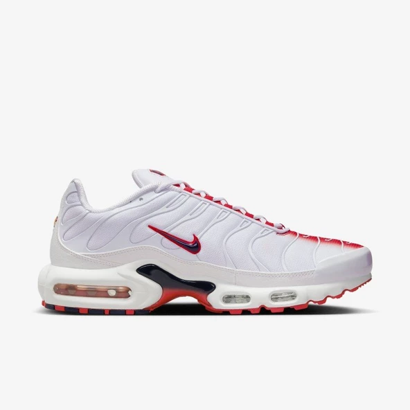 Nike Air Max Plus Gradient White University Red Spor Ayakkabı