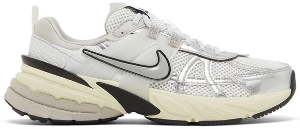 Nike V2K Run Summit White Metallic Silver Womens Spor Ayakkabı