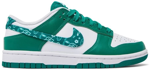 Nike Dunk Low Green Paisley Spor Ayakkabı