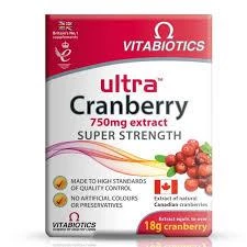 Vitabiotics Ultra Cranberry 30 Tablet