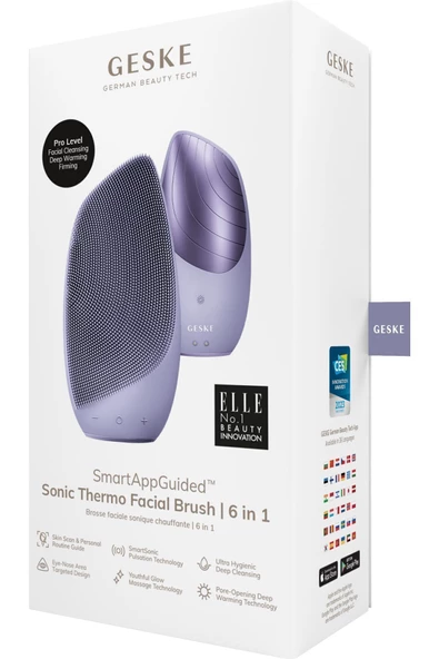 SmartAppGuided Sonic Thermo Facial Brush | 6 in 1 - 5