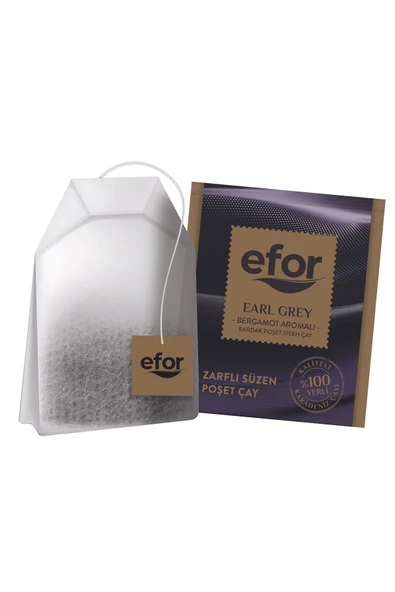 Efor Earl Grey Bardak Poşet Siyah Çay - 25'li - 3