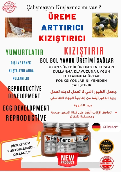 FEROXİT  MUHABBET Kızıştırıcı ve Üreme Arttırıcı Mix