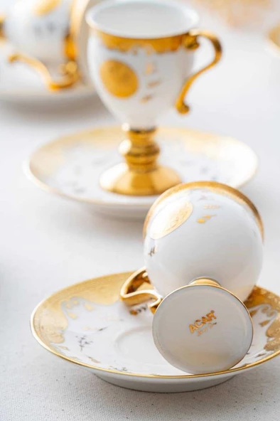 Acar HXF-06553 Diallo 6lı Kahve Fincanı Takımı - 4