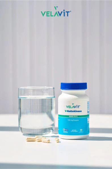 Velavit V-Nattokinase 30 Veg Kapsül - 7