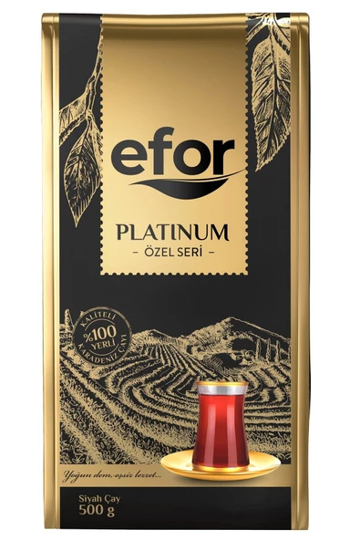 Efor Platinum Özel Seri Dökme Siyah Çay - 500gr - 2