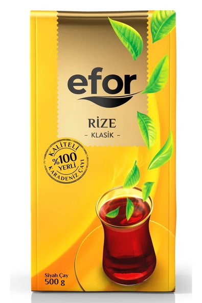 Efor Rize Klasik Dökme Siyah Çay - 500gr - 2