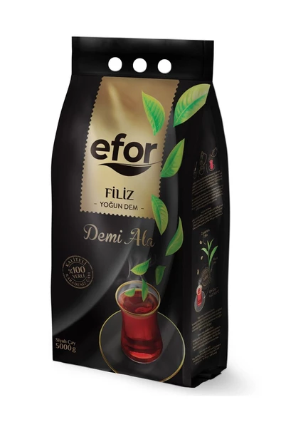 Efor Filiz Demi Ala 5.000 gr Siyah Çay (5 KG)