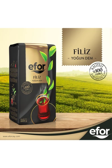 Efor Filiz Dökme Siyah Çay - 1000gr - 3
