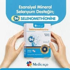Medicago Selenomethionine Selenyum 200 mcg 60 Tablet - Resim 2