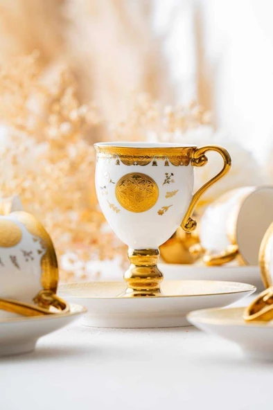 Acar HXF-06553 Diallo 6lı Kahve Fincanı Takımı - 2