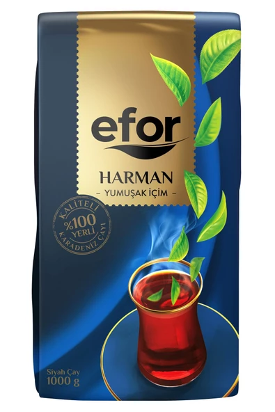Efor Harman Dökme Siyah Çay - 1000gr - 2