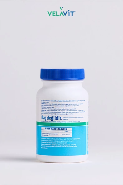 Velavit V-Nattokinase 30 Veg Kapsül - 4