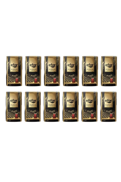 EFOR ÇAY Efor Platinum Siyah Dökme Çay Özel Seri 1.000 Gr X 12 Adet - 2